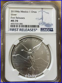 2019 Mexico Silver Libertad NGC MS70 FIRST Release? NGC LABEL