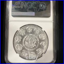 2019 Mo Mexico 1 Onza Silver Libertad NGC MS69 Mexico-Legacy Collection Opened