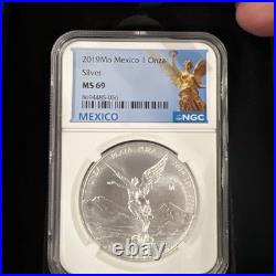2019 Mo Mexico 1 Onza Silver Libertad NGC MS69 Mexico-Legacy Collection Opened 2019 Mo Mexico 1 Onza Silver Libertad NGC MS69 Mexico-Legacy Collection Opened