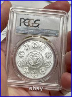 2019-Mo Mexico 1oz Fine Silver Onza Libertad Coin PCGS MS70 First Strike