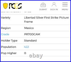 2019 Mo Mexico Libertad 1 Onza Silver First Strike PCGS PR70DCAM Mexico Flag 2019 Mo Mexico Libertad 1 Onza Silver First Strike PCGS PR70DCAM Mexico Flag