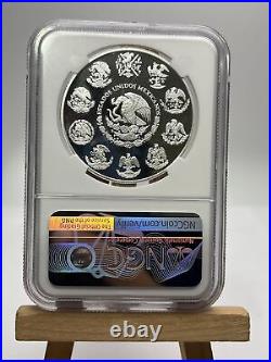 2019-Mo Mexico Silver Libertad 1oz NGC PF-69 UC First Release Aztec Label Rare