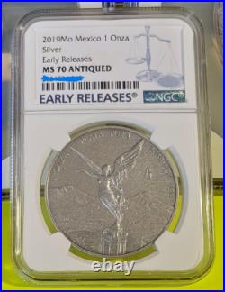 2019 Silver Libertad 1 oz 2 oz 5 oz Antiqued Silver NGC MS70 SET Key DateRARE 2019 Silver Libertad 1 oz 2 oz 5 oz Antiqued Silver NGC MS70 SET Key DateRARE