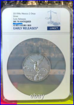 2019 Silver Libertad 1 oz 2 oz 5 oz Antiqued Silver NGC MS70 SET Key DateRARE 2019 Silver Libertad 1 oz 2 oz 5 oz Antiqued Silver NGC MS70 SET Key DateRARE