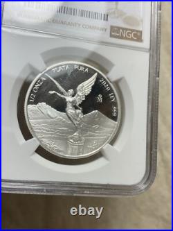 2020 1/2 oz Proof LIBERTAD MEXICO NGC PF 69 SilVER. 999 Ultra Cameo 2020 1/2 oz Proof LIBERTAD MEXICO NGC PF 69 SilVER. 999 Ultra Cameo