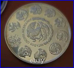 2020 1 oz. 999 Fine Silver Mexican Libertad Proof- Low mintage of only 5850