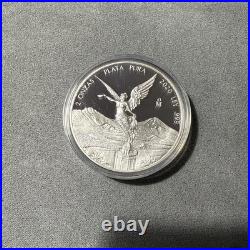 2020 Mexico 2 oz Silver Libertad Proof (In Capsule). 999 Fine Silver