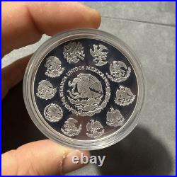 2020 Mexico 2 oz Silver Libertad Proof (In Capsule). 999 Fine Silver