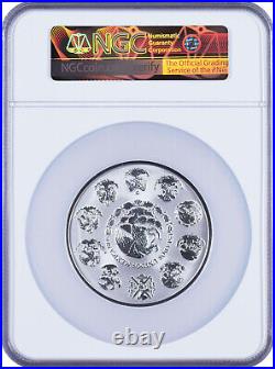 2020 Mexico Libertad 5oz Reverse Proof Mexican Silver Coin NGC PF69