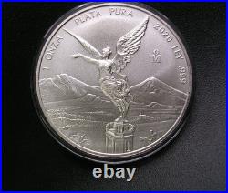 2020 Mexico Libertad Coin1 Onza/ 1 oz. 999 Silver Lower Mintage