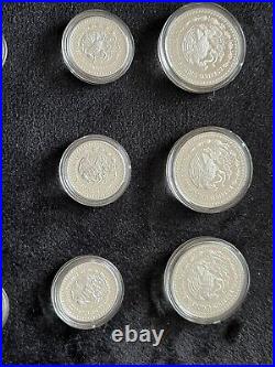 2020 Silver Libertad Proof Lot 1/10, 1/20, 1/4 OZ Limited Mint Great Investment