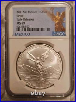 2021 Libertad ER BLUE LABEL MS69