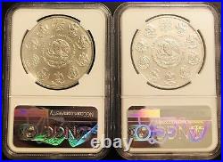 2021 MS70 & 2022 MS70 Early Release- (2)1oz Libertads BU. 999 Silver Onza Mexico
