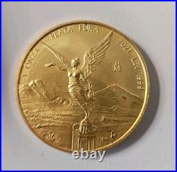 2021 Mexico 1 oz. 999 Silver Libertad 24Kt Gold Gilded 2021 Mexico 1 oz. 999 Silver Libertad 24Kt Gold Gilded