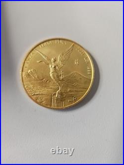 2021 Mexico 1 oz. 999 Silver Libertad 24Kt Gold Gilded 2021 Mexico 1 oz. 999 Silver Libertad 24Kt Gold Gilded