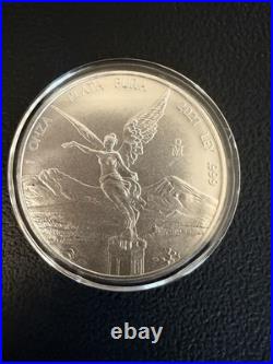 2021 Mexico Libertad 1 oz. 999 Fine Silver Low Mintage 450,000