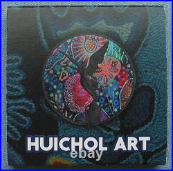 2021 Mexico Libertad Huichol Art Colorized 1 oz. 999 Silver (Mexican onza)