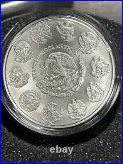 2021 Narcos Mexican Libertad 1oz. 999 Silver Skull Coin Limited Edition! Rare