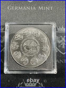 20214 Mexico Libertad 1 oz Silver Colored Lost Land of Utopia 1st ever Metallic 20214 Mexico Libertad 1 oz Silver Colored Lost Land of Utopia 1st ever Metallic