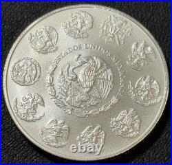 2022 1 Oz. 999 Silver Mexico Libertad 1 Onza Plata Pura Mexican Silver Coin