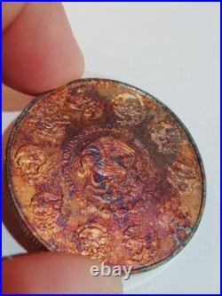 2022 1 oz Silver Mexican Libertad Coin Unique Monster Lightning Toner Toned Bu