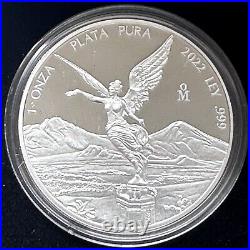 2022 3-Coin Libertad Proof Silver Set (1 oz + 1/2 oz + 1/4 oz)