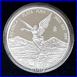 2022 3-Coin Libertad Proof Silver Set (1 oz + 1/2 oz + 1/4 oz)