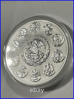 2022 5 Oz Mexico Silver Libertad Reverse Proof