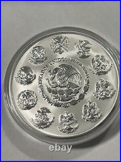 2022 5 Oz Mexico Silver Libertad Reverse Proof