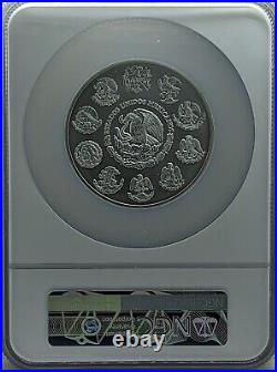 2022 5 oz Mexico Silver Libertad Coin NGC MS 70 5 Onza