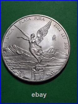 2022 Mexico 1 oz. 999 Silver Libertad BU