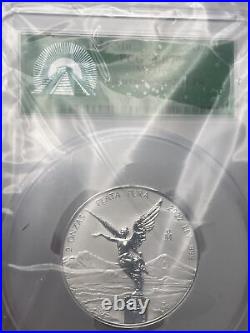 2022 Mexico 2 oz Silver Libertad Reverse Proof PR-70 PCGS Beautiful Coin