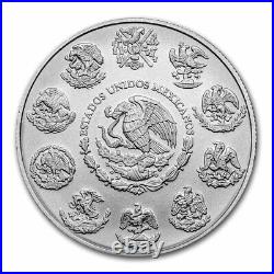 2022 Mexico 3 oz Silver Libertad 40th Anniversary Coin Bar