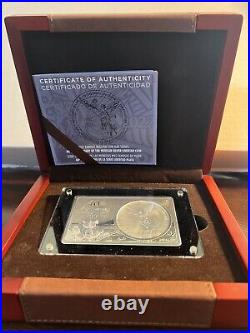 2022 Mexico Libertad 40th Anniversary 3 oz. 999 Silver Coin Bar