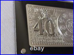 2022 Mexico Libertad 40th Anniversary 3 oz. 999 Silver Coin Bar No. 0225/2022