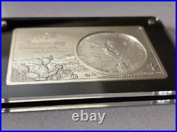 2022 Mexico Libertad 40th Anniversary 3 oz. 999 Silver Coin Bar No. 0225/2022