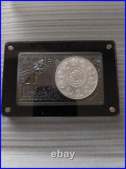 2022 Mexico Libertad 40th Anniversary 3 oz. 999 Silver Coin Black Bar PF