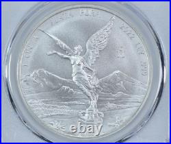 2022 Mo Mexico 1 Onza Silver Libertad MS70 PCGS Blue Label