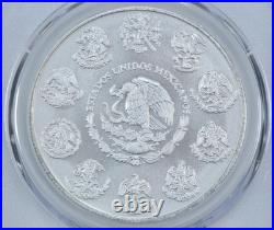 2022 Mo Mexico 1 Onza Silver Libertad MS70 PCGS Blue Label