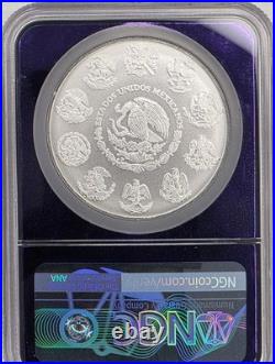 2022Mo Mexico 1 Onza Silver Libertad NGC MS68.999 Fine Silver 1 oz BU Coin