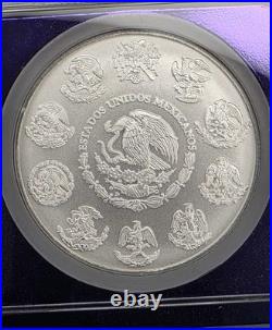 2022Mo Mexico 1 Onza Silver Libertad NGC MS68.999 Fine Silver 1 oz BU Coin