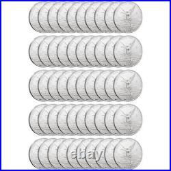 2023 1/20 oz Mexican Silver Libertad Coin (BU Lot of 50)