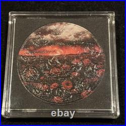 2023 1 Oz Mexico Libertad Rose Edition Silver Color Coin ONLY 250 Minted