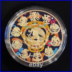 2023 1 Oz Silver Libertad DIA DE LOS MUERTOS 100 Minted Worldwide JVP Coins