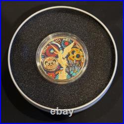 2023 1 Oz Silver Libertad DIA DE LOS MUERTOS 100 Minted Worldwide JVP Coins