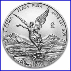 2023 1 oz Silver Libertad (25-Coin MD Premier Tube + PCGS FS)