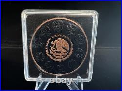 2023 1 oz Silver Rose Gold Halo Mexico Libertad #531/750 MINTAGE