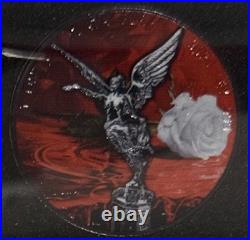2023 1oz Mexico Libertad ROSE Colorized Silver 2023 1oz Mexico Libertad ROSE Colorized Silver