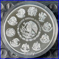 2023 2 Onzas Plata Pura 2 Oz. 999 Silver Mexico Libertad PROOF Coin in Capsule