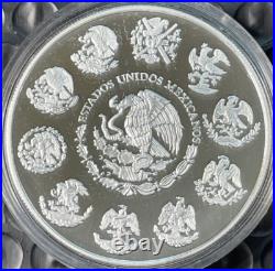 2023 2 Onzas Plata Pura 2 Oz. 999 Silver Mexico Libertad PROOF Coin in Capsule